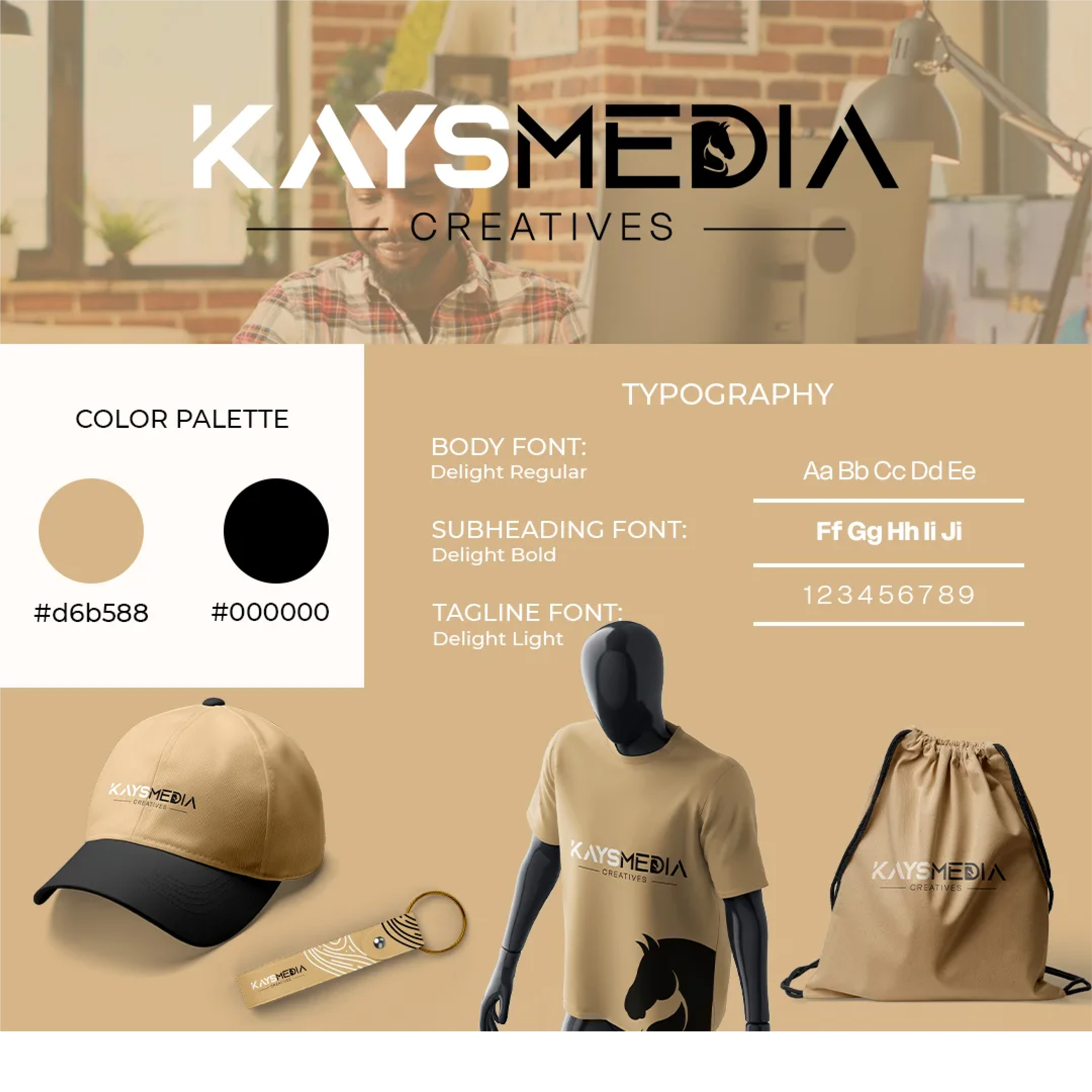 Brand Identity Design project showcase